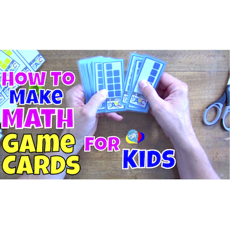 How To Make Math Game Cards For Kids