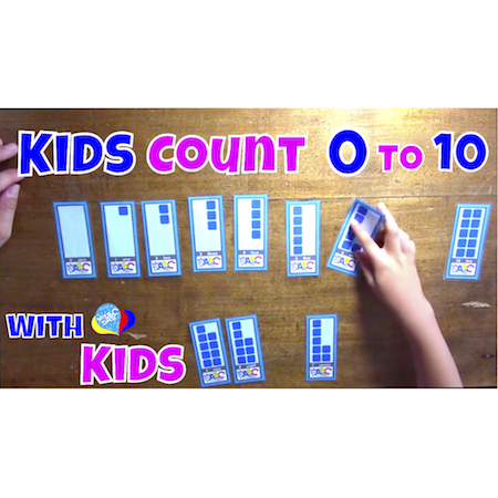 Learn to Count Numbers 0 To 10 with Build TEN Cards