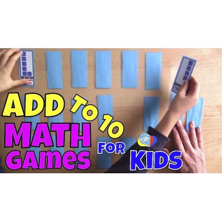 How To Add To 10 Memory Math Games For Kids | Cool Math For Kids