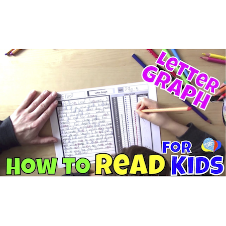 Learn How To Read For Kids With A Letter Graph | Language Arts For Kids