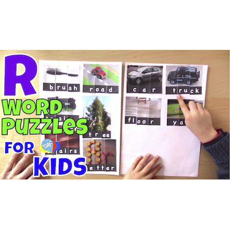 How To Read R Words With Word Puzzles For Kids