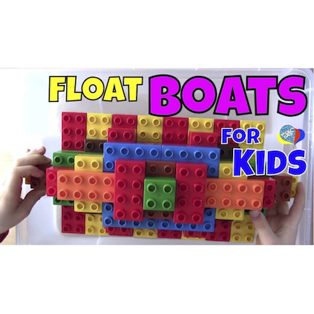 How To Float Boats For Kids With Lego DUPLO | Fun Science for Kids