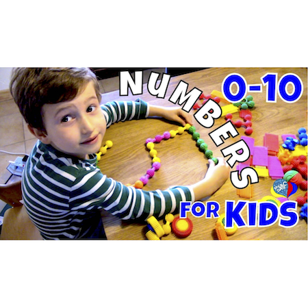 How to Learn Numbers 0 to 10 with Construction Toys
