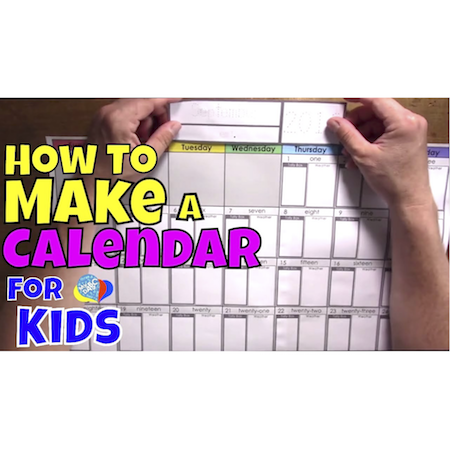 How To Make A Calendar For Kids | Cool Math For Kids