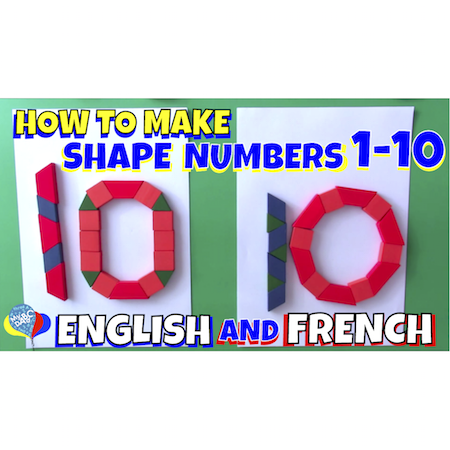 How to Make Number Learning Fun with 2D Shapes